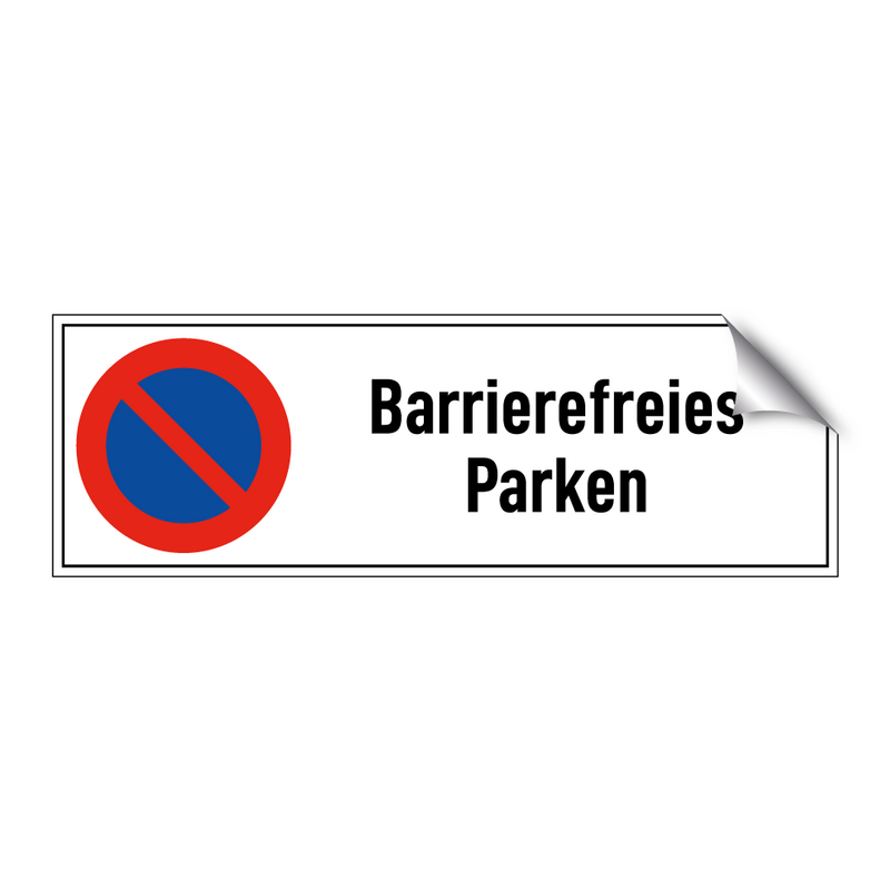 Barrierefreies Parken