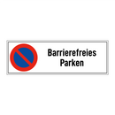 Barrierefreies Parken