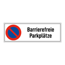 Barrierefreie Parkplätze