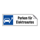 Parken für Elektroautos