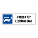 Parken für Elektroautos