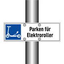 Parken für Elektroroller
