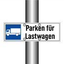 Parken für Lastwagen