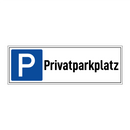 Privatparkplatz