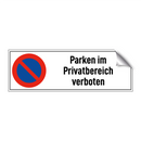 Parken im Privatbereich verboten