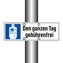 Den ganzen Tag gebührenfrei
