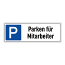 Parken für Mitarbeiter