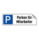 Parken für Mitarbeiter
