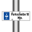Parkscheibe 10 Min.