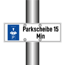 Parkscheibe 15 Min