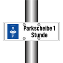 Parkscheibe 1 Stunde