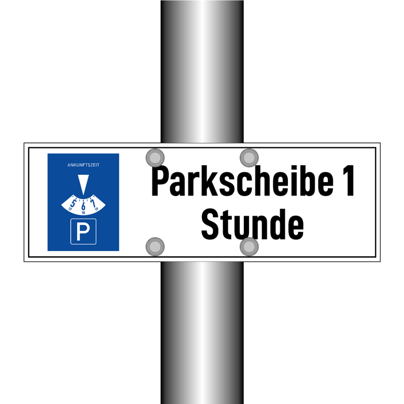 Parkscheibe 1 Stunde