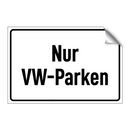 Nur VW-Parken