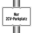 Nur 2CV-Parkplatz
