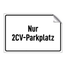 Nur 2CV-Parkplatz