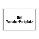 Nur Yamaha-Parkplatz