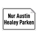 Nur Austin Healey Parken