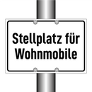 Stellplatz für Wohnmobile