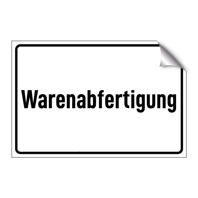 Warenabfertigung