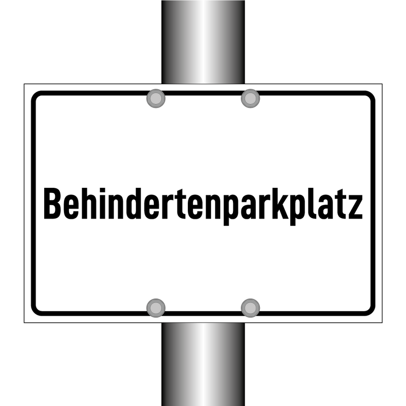 Behindertenparkplatz