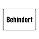 Behindert