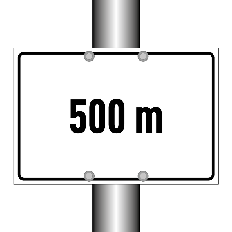500 m