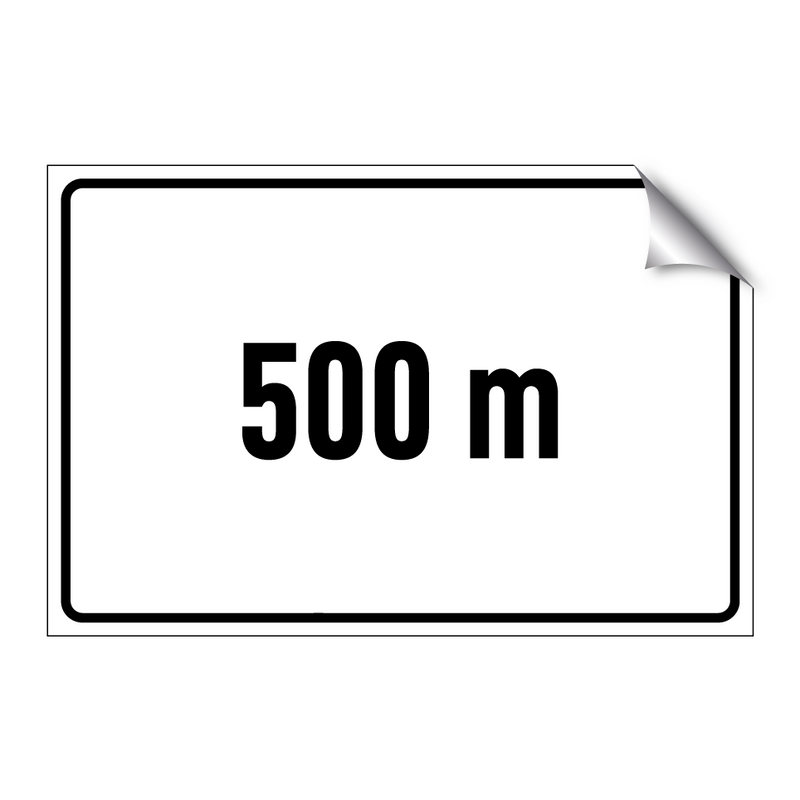 500 m