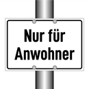 Nur für Anwohner