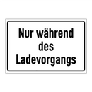 Nur während des Ladevorgangs