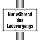 Nur während des Ladevorgangs