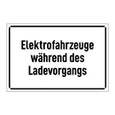 Elektrofahrzeuge während des Ladevorgangs