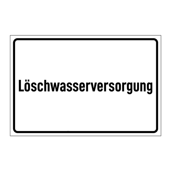 Löschwasserversorgung