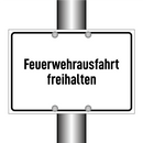 Feuerwehrausfahrt freihalten
