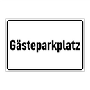 Gästeparkplatz