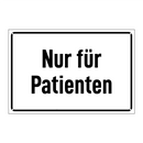 Nur für Patienten