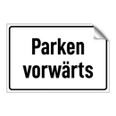Parken vorwärts