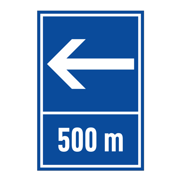 500 m
