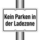 Kein Parken in der Ladezone