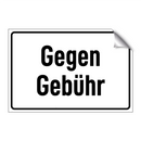 Gegen Gebühr