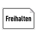 Freihalten