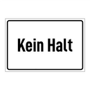 Kein Halt