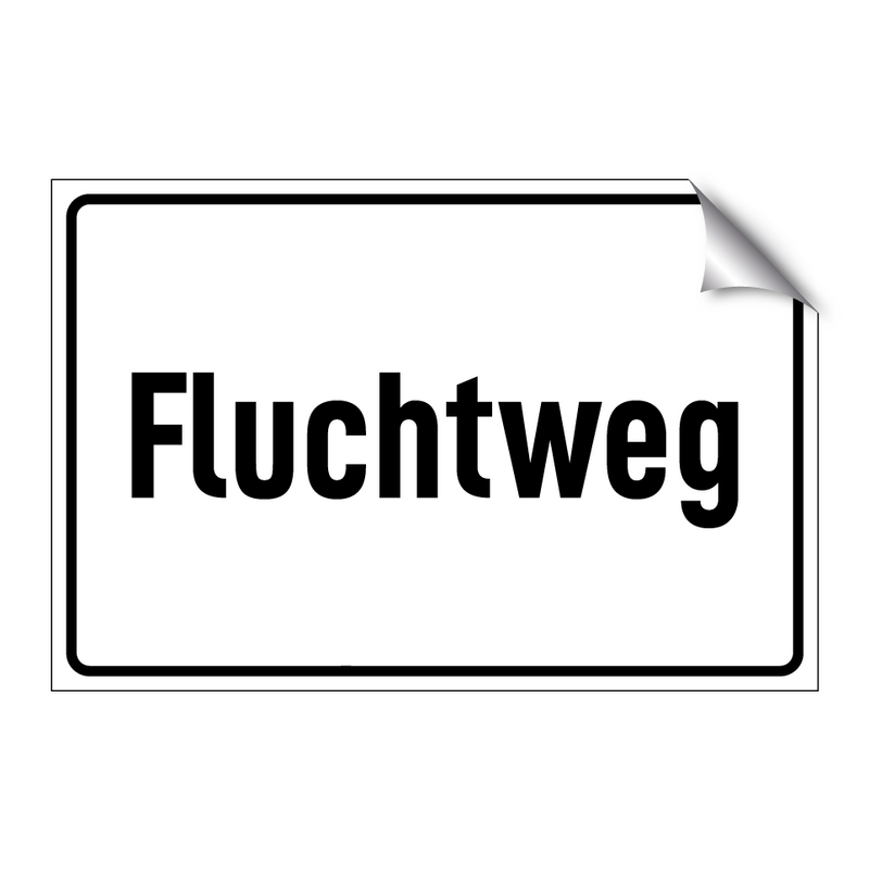 Fluchtweg