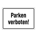 Parken verboten!