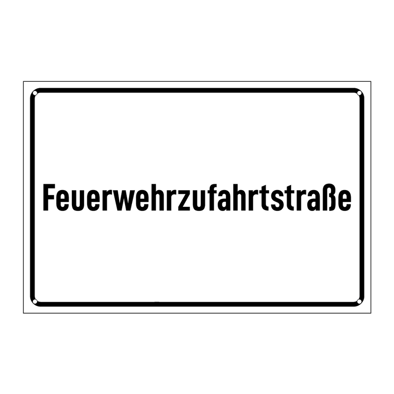 Feuerwehrzufahrtstraße