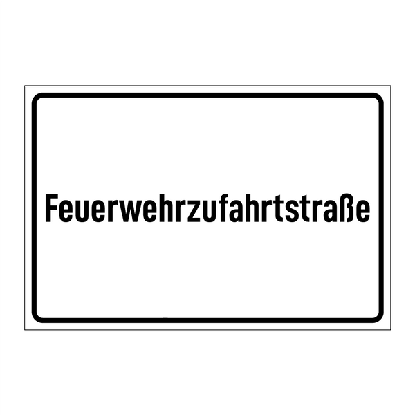 Feuerwehrzufahrtstraße