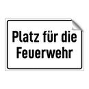 Platz für die Feuerwehr