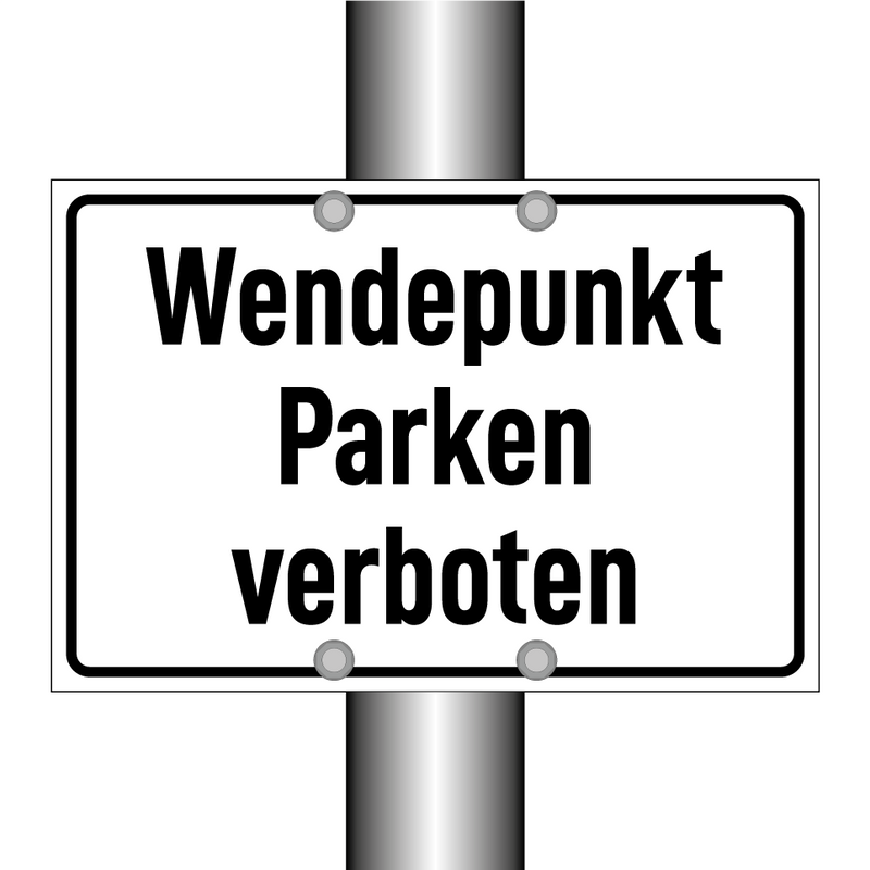 Wendepunkt Parken verboten