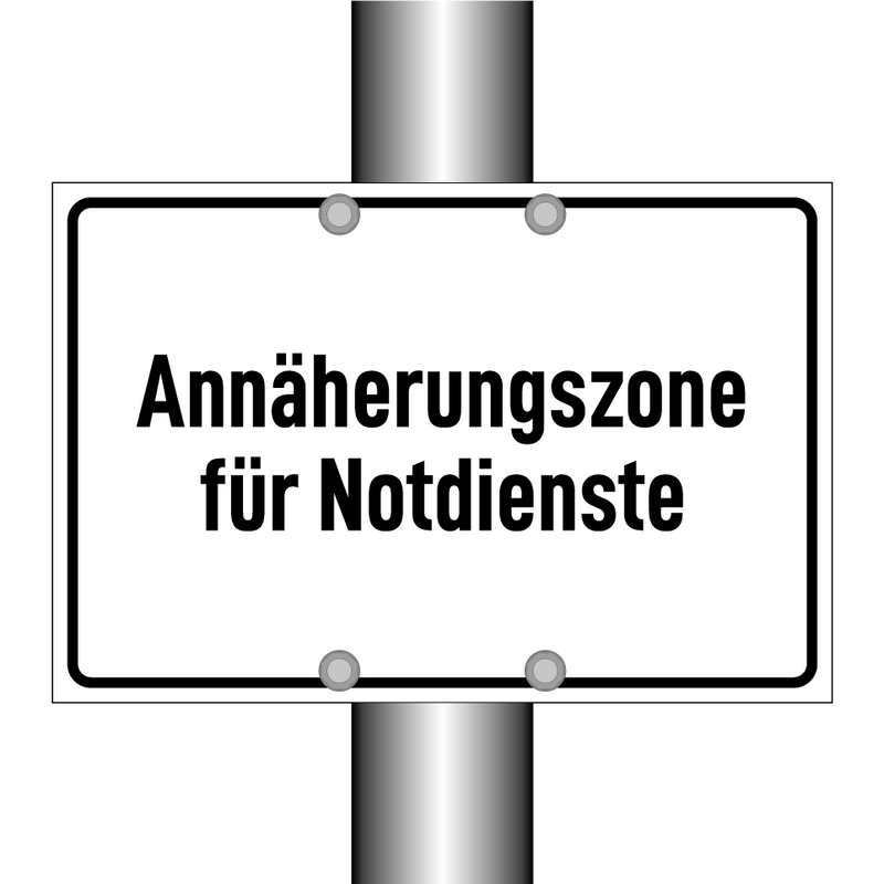 Annäherungszone für Notdienste