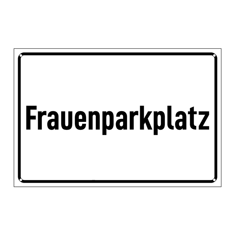 Frauenparkplatz
