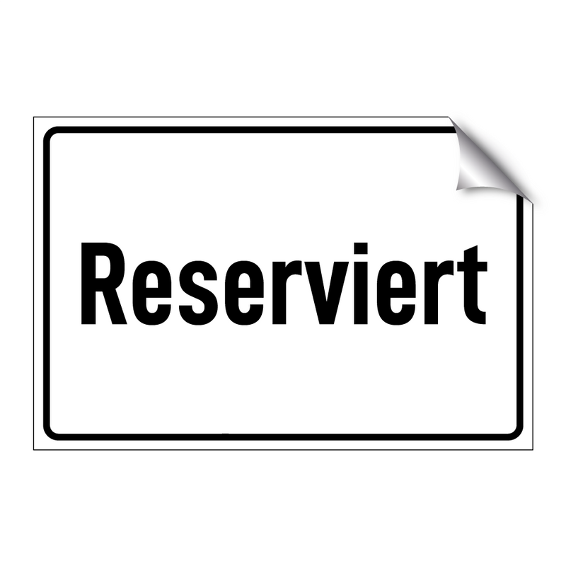 Reserviert